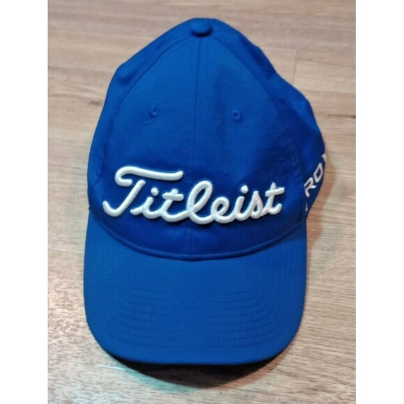 FootJoy Titleist Pro V1 Hat One Size Unisex Blue Strapback Cap Adjustable Golf * - Picture 2 of 16